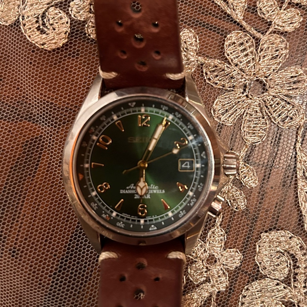 SEIKO Men's SARB017 Automatic Analog Display Japanese Automatic Brown Watch